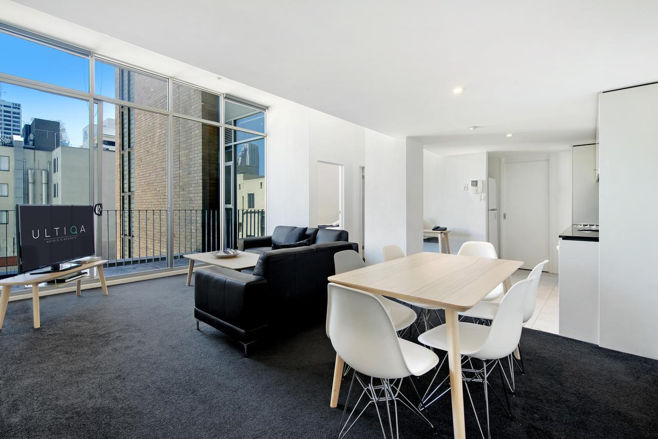 Aparthotel Ultiqa Little Collins Melburne Exterior foto