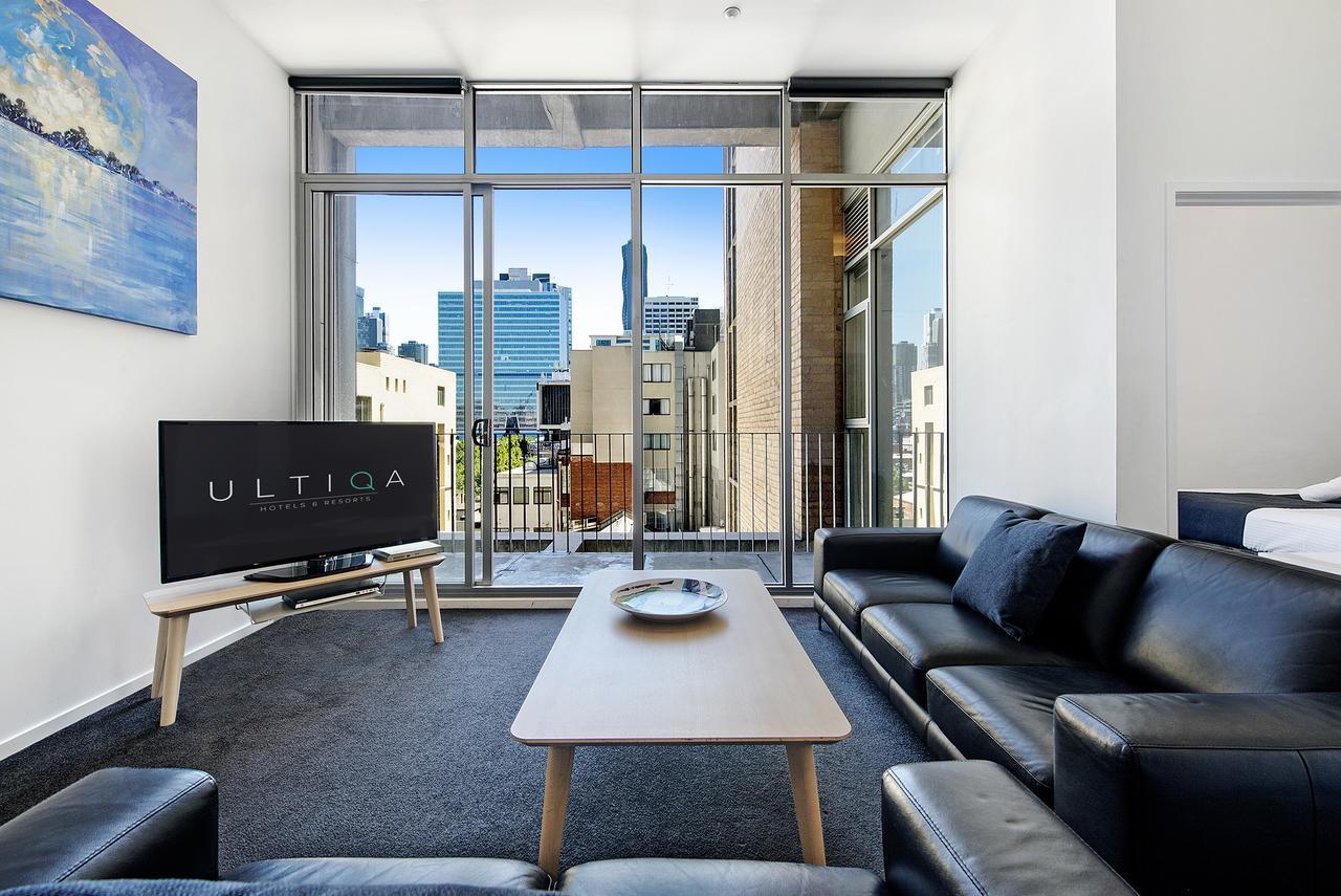 Aparthotel Ultiqa Little Collins Melburne Exterior foto