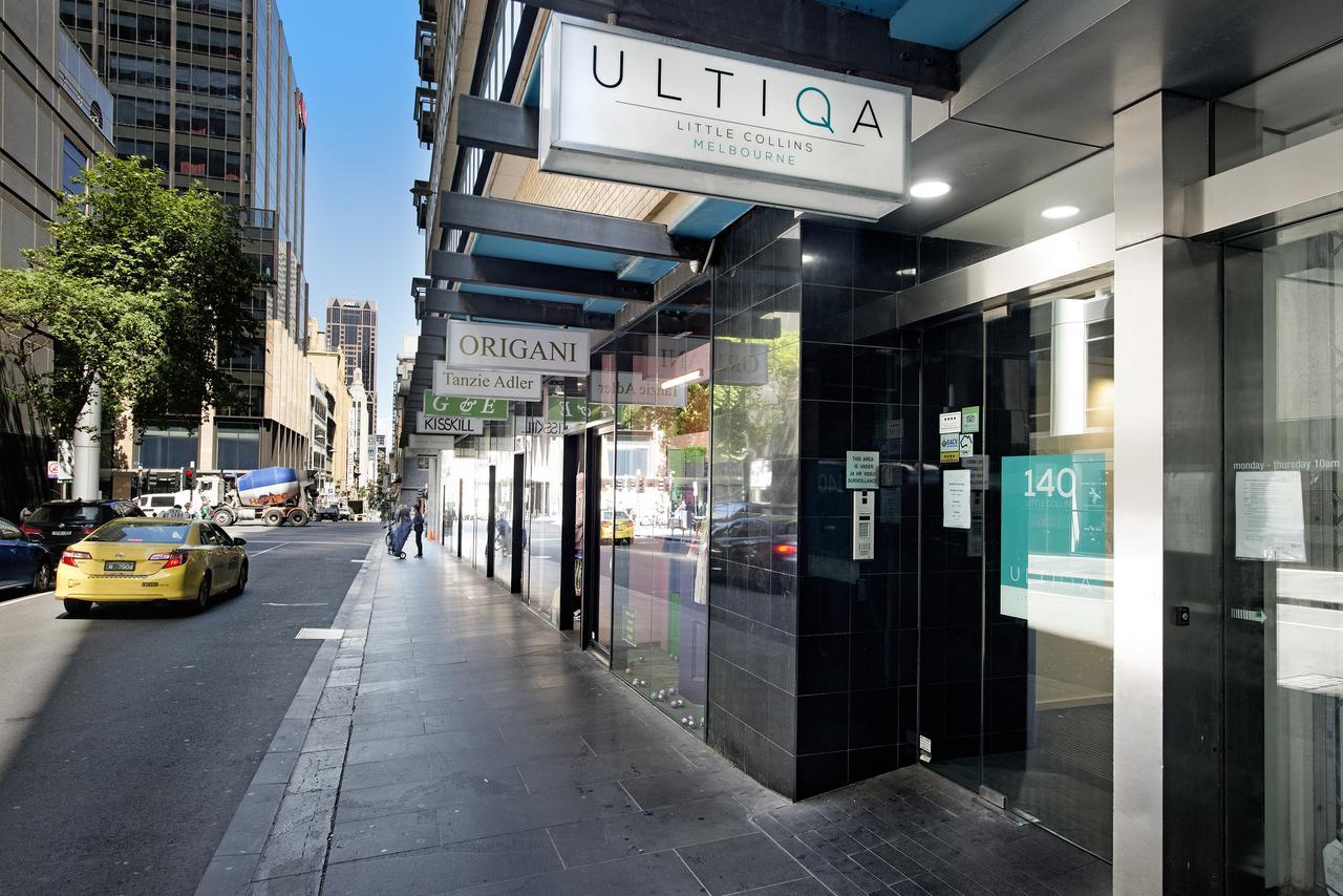 Aparthotel Ultiqa Little Collins Melburne Exterior foto